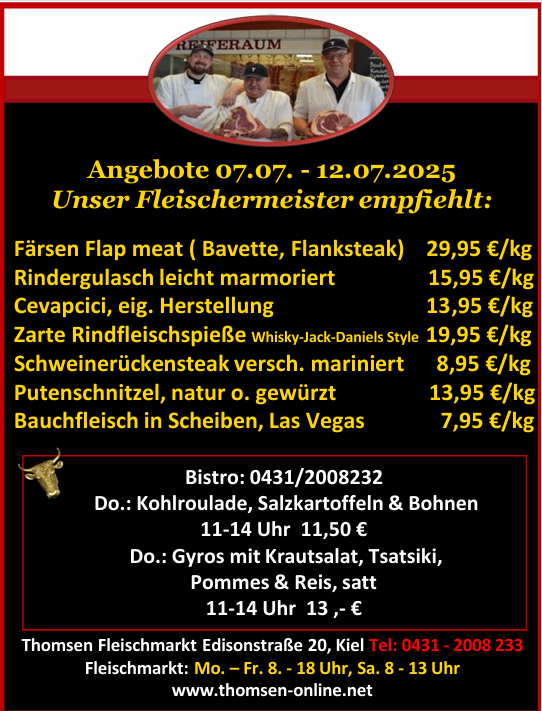 Fleischmarkt Angebote 2825